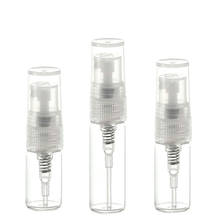Mini botella de vidrio portátil para Perfume, atomizador rellenable, accesorios de viaje, 2ml, 3ml, 5ml, 5ml, 5 uds. 2024 - compra barato