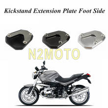For BMW R900RT R1200R R1200RT R1200ST R Nine T 2003-2017 Motorcycle CNC Kickstand Foot Side Stand Extension Pad Support Plate 2024 - buy cheap