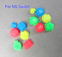 1 conjunto colorido abxy direções teclas botões joystick para nintendo switch ns nx controlador alegria con esquerda direita controlador 2024 - compre barato