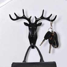 Wall Hanging Hook Vintage Deer Head Antlers for Hanging Clothes Hat Scarf Key Deer Horns Hanger Rack Wall Decoration 2024 - buy cheap