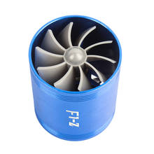 Universal Car Turbocharger Air Intake Turbonator Twin Fan Easy Installation 2024 - buy cheap