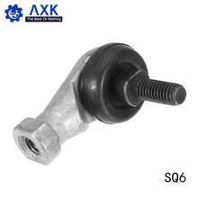 8x SQ6 M6 Bore 90 Degrees Connector Ball Joint Rod End Bearing 6mm Male Steel,Hot Sale 2024 - buy cheap