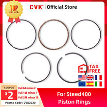 CVK Engine Cylinder Part Piston Rings Kits For Honda Steed400 BROS400 Big ants 400 Steed Motorcycle Accessories 2024 - buy cheap