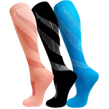 Functional Compression Socks Women Men Anti Fatigue Pain Relief Knee High Stockings 15-20 mmHg Graduated 2024 - buy cheap