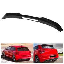 Gloss Black Factory GTI Look Rear Roof Spoiler Wing For Volkswagen Polo Mk6 AW Standard 2018-2021 2024 - buy cheap