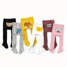 Crianças do bebê meias de meia para meninas meninos calças roupas de bebê da criança collants meia-calça de algodão macio para 1-6 anos 2024 - compre barato