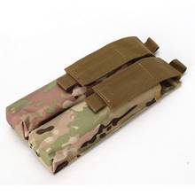 Tactical Molle Double Magazine Pouch for P90/UMP Airsoft Rifle Mag Bag Tool Vest Pouches Military Hunting Accessories 2024 - buy cheap