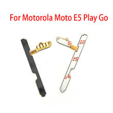 20 шт./лот кнопка громкости выключатель питания кнопка вкл./выкл. Гибкий кабель для Motorola Moto E5 Play Go 2024 - купить недорого