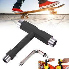 Tudo-em-um multi funcional skate t forma chave skate ferramentas scooter acessório mini t chave de ajuste patins ferramenta 2024 - compre barato