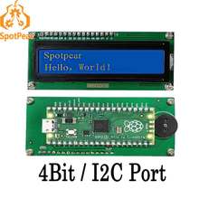 Raspberry Pi Pico LCD 1602 Модуль дисплея 4-разрядный или I2C Pico экран LCD 2024 - купить недорого