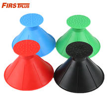 Round Car Windshield Snow Remover Portable Cone Shaped Magical Car Window ICES Snow Remover Scraper Tool Ice Scrapers 2024 - buy cheap