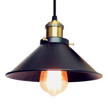 Промышленная светодиодная Подвесная лампа, винтажный минималистичный креативный светильник в стиле ретро, подвесной светильник для коридора, бара, ресторана, коридора, фойе 2024 - купить недорого