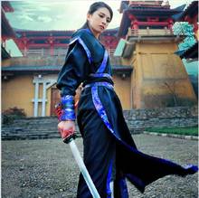 Folk Dance Costumes Hanfu Costume Han Dynasty Man Clothes Ancient Chinese Clothing Women Tang Traje Chino Dress 2024 - buy cheap