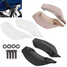 Motorcycle Side Wind Windshield Upper Batwing Fairing Air Deflector For Harley Road Glide FLTRX Ultra FLTRU 2015-2020 2024 - buy cheap