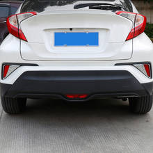 2 pcs/Set Car Rear Fog Lights Protection Cover for Toyota CHR C-HR C HR 2013-2018 Sequin Trim 2024 - buy cheap