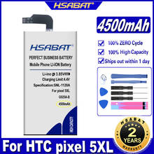 HSABAT G025A-B 4500mAh Battery for HTC Google Pixel 5XL 5X Batteries 2024 - buy cheap