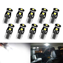 Lâmpadas led canbus para carro t10, lâmpadas led para cadillac ats bls resistentes xt4 xt5 atsl xts ts srx escalade, com 10 peças 2024 - compre barato