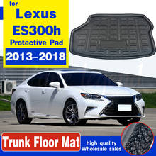 Alfombrilla protectora impermeable para maletero de coche, alfombra de carga para Lexus ES ES300h, 2013-218 2024 - compra barato