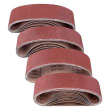Top!-25Pcs Belt Sander Sandpaper 3 X 21 Inch Sanding Belts Aluminum Oxide Sanding Belts (40 60 80 10 Grits ) for Belt Sander 2024 - buy cheap