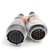 Conector de Cable de alimentación de alto voltaje WS28, 12 Pines, enchufe Industrial Circular de aviación, conectores de soldadura de mampara automotriz 2024 - compra barato