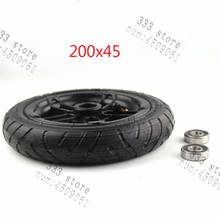 200x45  Inflated Wheel tyre innertube and hub For E-twow S2 Scooter M6 M8 M10 Pneumatic Wheel 8" Scooter Wheelchair Air Wheel 2024 - buy cheap