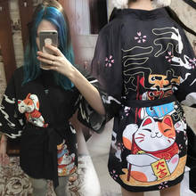 Japanese Fashion Samurai Butterfly Kimono Women Yukata Dress Shirts Japan Traditional Clothing  Haori Hombre Cardigan Shirt 2024 - buy cheap