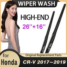 Car Wiper Blades for Honda CR-V 2017 2018 2019 CRV RW1~RW6 Front Window Windshield Windscreen Wipers Car Accessories Goods 2024 - buy cheap