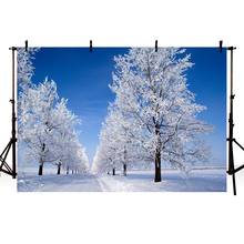 MEHOFOTO Зимний снег шторм лес пейзаж фотографии фоны индивидуальные фотографические фоны для фотостудии 2024 - купить недорого