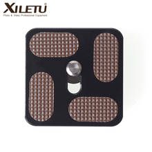 XILETU PU40 Universal Quick Release Plate for Tripod Ball Head Monopods with 1/4 inch Screw Universal for Tripod Ballhead Camera 2024 - buy cheap