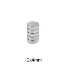 10/20/30/50/100PCS 12x4 mm N35 Round Powerful Magnetic Magnets Neodymium Magnet 12x4mm Permanent NdFeB Magnets Strong 12*4 mm 2024 - buy cheap