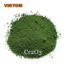 Micrómetro Cr2O3 de alta pureza 99.0%, polvo de óxido cromático Nano superfino para nanocerámica 2024 - compra barato