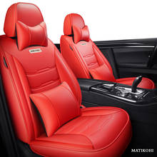 MATIKOHI-Funda de cuero para asiento de coche, accesorios para asientos de coche, para Dodge Journey Caliber Avenger Challenger Charger am 1500 2024 - compra barato