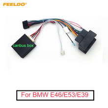 FEELDO-arnés de cableado de potencia de 16 pines para coche, adaptador de Cable con Canbus para BMW E39(01-04)/E53(01-05), instalar estéreo de posventa 2024 - compra barato