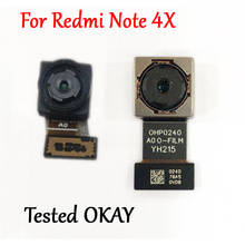 Original principal trasero Gran Cámara para reparación de repuestos para Xiaomi Hongmi xiaomi Redmi nota 4X cámara trasera parte de reemplazo 2024 - compra barato