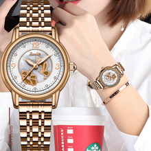 SUNKTA New Ladies Watches Women Luxury Top Brand Wrist Watch Woman Stainless Steel Band Female Dress Clock relogio feminino+Box 2024 - buy cheap