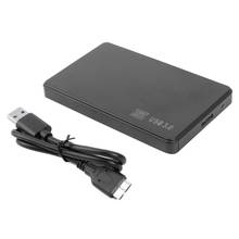 Carcasa de disco duro externo SATA USB3.0, caja de HDD de estado sólido SSD portátil de 2,5 pulgadas, 5gbps, para Windows/Mac 2024 - compra barato