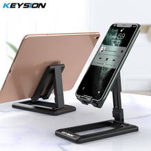 KEYSION-Soporte de escritorio para teléfono móvil, accesorio Universal ajustable para iPhone, iPod, tableta, Samsung, Xiaomi, Huawei 2024 - compra barato