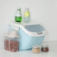 6kg Rice Storage Box Grain Cereal Dispenser Flip Lid Food Organizer Container 2024 - buy cheap