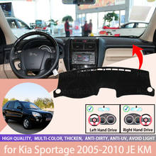 Cubierta de salpicadero de coche, alfombrilla antideslizante para Kia Sportage 2005-2010 JE KM, parasol 2024 - compra barato