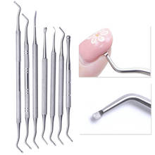 Dual End Nail Toenails Lifter Stainless Steel Bunion Corrector Foot Cleaning Care Ingrown Hook Pedicure Tool 2024 - buy cheap