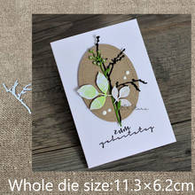 Molde de metal de estêncil para artesanato, decoração de ramos de frutas e álbum de recortes, cartão de papel e artesanato 2024 - compre barato