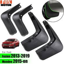 Para ford fusion mondeo 2013 2014 2015 2016 2017 2018 conjunto moldado mud flaps respingo guardas para-lamas frente traseira fender 2024 - compre barato