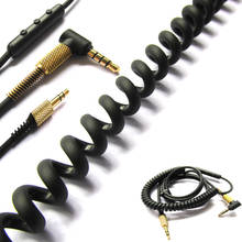 Замена аудио кабель для Marshall Major II монитор MID наушники шнур с микрофоном и регулятором громкости пульт дистанционного управления высокое качество 2024 - купить недорого
