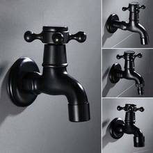 Vintage Brass Single Handle Faucet for Washing Machine Wall Mounted Water Tap Bathroom Mop Faucet Outdoor Faucet For Garden 2024 - buy cheap