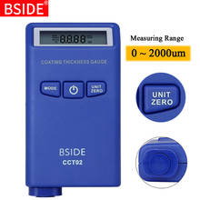 Digital Coating Thickness Gauge BSIDE CCT02 Mini Car Paint Thickness Meter Film Paint Coating Tester Eddy current(F+N) 2024 - купить недорого