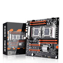 X79 Motherboard CPU Dual E-ATX LGA2011 M.2 NVME SATA3.0 E-ATX 8 DDR3 2 16X3.0 e5 2680 V2 Crossfire PCI-E Mainboard 2024 - compre barato