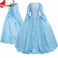 Costumebuy Tudor Marie Antoinette Rococo Gown 18th Century Antoinette Baroque Victorian Women Ball Gown Belle Dress Custom Made 2024 - buy cheap
