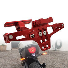 Motorcycle Rear License Plate Mount Holder and Signal Lamp For Honda CB1100 GIO CRF1000L AFRICA TWIN CBF 1000 CB600F Accessories 2024 - buy cheap