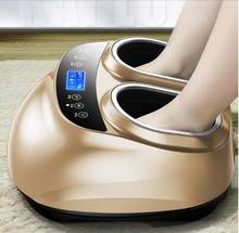Электрический шиацу массажер для ног разминающий воздух давление массаж ног и Отопление терапия для здоровья спа для ног релаксации 2024 - купить недорого