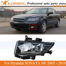 Kamshing-luz de farol dianteiro para hyundai sonata nf 2005, 2006, 2007, 2008, 2009 e 10., lâmpada para choque, luz de neblina 2024 - compre barato